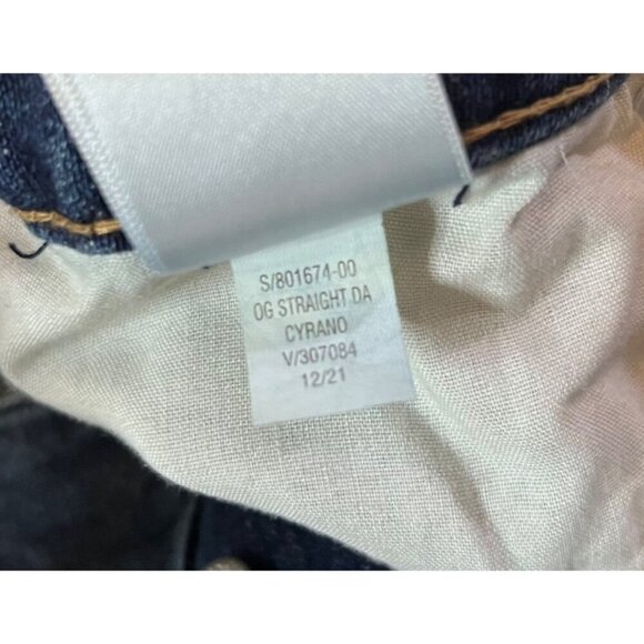 Old Navy Womens High-Rise O.G. Straight Secret-Smooth Pocket Distressed Jeans 8 - Picture 9 of 11